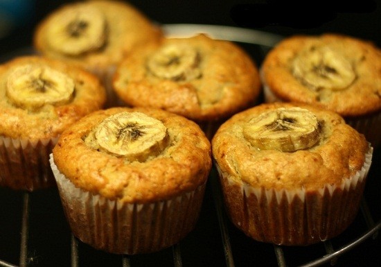 cara membuat muffin pisang